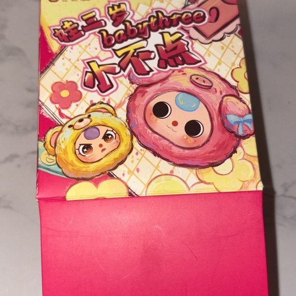 Baby Three Mini Animal Pendant CONFIRMED Pink Bunny - Picture 5 of 7